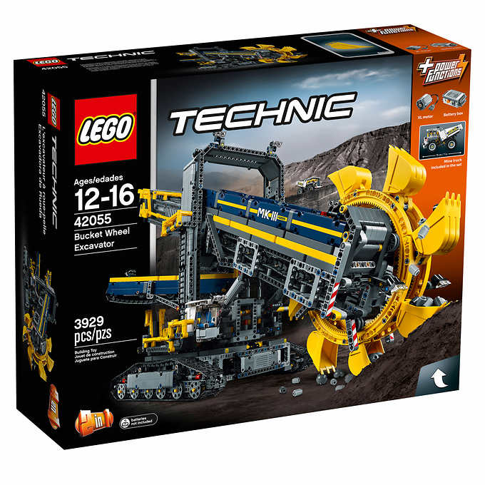 LEGO® Technic Bucket Wheel Excavator 42055 Construction Toy - lasalle_team5